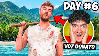 DOBLE LA VOZ DE MRBEAST EN SU CANAL   TheDonato [upl. by Swigart]