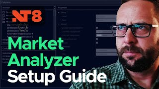 NinjaTrader 8 Market Analyzer Setup [upl. by Walt]