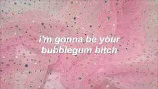 bubblegum bitch  marina and the diamonds lyrics [upl. by Silado]