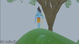 I made 🕉️ lord Shiva in blender by using 3d art in blender mahadev sanatandharma lordshiva [upl. by Leonard146]