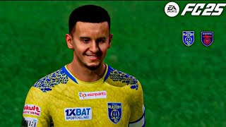 EA FC25  Kerala Blasters Vs Odisha FC  ISL Indian Super league [upl. by Kosel597]