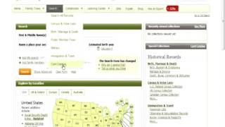Card Catalog on Ancestrycom [upl. by Ninos]