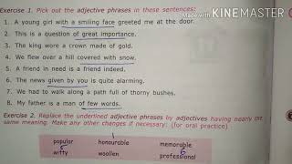 English Grammar Class 7 Ch17 Phrases [upl. by Retsel]