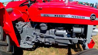 1971 Massey Ferguson 135 25 Litre 3Cyl Diesel Tractor 45HP [upl. by Aryhs]