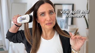 testing the viral split end trimmer  will it work [upl. by Kamp]