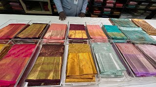 TNagar Pachiyappas silk’s 11 offerwedding gift sarees 1000 to 5500Rs soft silk giveaway [upl. by Orfield]