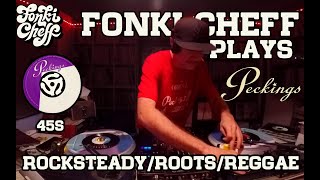 Fonki Cheff Plays Peckings Records  Rocksteady Roots Reggae  Soulful Reggae [upl. by Neetsyrk]