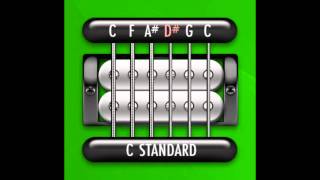 Perfect Guitar Tuner C Standard  C F A D G C [upl. by Archibald]