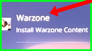 How to Download Warzone on PS5 NEW UPDATE in 2024 [upl. by Ecilahs]