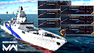 Gorshkov with Hyunmoo 3C missile amp Spearfish torpedo in action 🔥 MW gameplay [upl. by Bahe590]