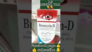 bromycinD drops use in urdu  doseDexatob tobramycin 03�xamethasone 01 Tobramycin eye drop [upl. by Erhart]