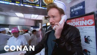 Conan Delivers Chinese Food in NYC  CONAN on TBS [upl. by Adlee]