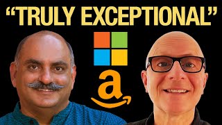 Mohnish Pabrai On His New MSFT amp AMZN Holdings [upl. by Yemirej]