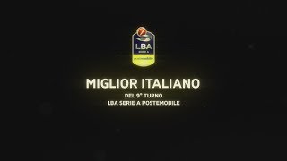 Federico Mussini Miglior Italiano 9°turno LBA Serie A PosteMobile [upl. by Eyt]