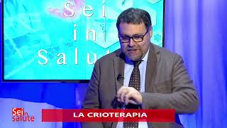 Sei in Salute 10 Gennaio 2023 Massimo parla di Criosauna e Crioterapia [upl. by Llehsal751]