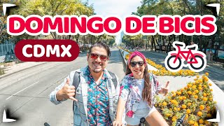 PASEO DOMINICAL CDMX Bicicleta 🔴 Que Hacer GRATIS en CDMX ✅ DOMINGO en bici REFORMA ► Sin Postal [upl. by Toma802]