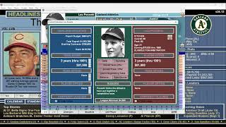 Baseball Mogul 2024 Playthrough 2 Years in Oakland [upl. by Delle]