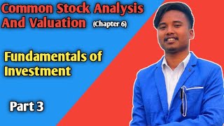 Common stock analysis and valuation Stock valuation model [upl. by Burke]