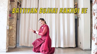 Battiyan Bujhai RakhDi Ve Dance video  Shazia Manzoor [upl. by Zebedee]