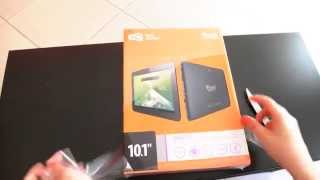 3Q QOO surf tablet pc 101quot unboxing [upl. by Yesrod]