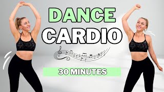 🔥30 Min DANCE CARDIO WORKOUT🔥DANCE CARDIO AEROBICS for WEIGHT LOSS🔥KNEE FRIENDLY🔥NO JUMPING🔥 [upl. by Robinett]