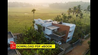 2500 sqft  Compact House of Earthy Hues in Kochi Kerala  Urbane Ivy Home Tour [upl. by Sesom]