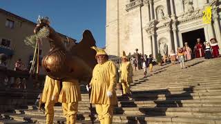 Corpus 2017 La imatgeria gironina al complert entra per primera vegada a la Catedral [upl. by Anij]