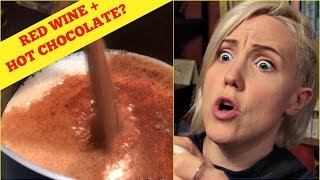 RED WINE  HOT CHOCOLATE cocoa recipe [upl. by Omiseno755]