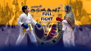 Real kumite Fight🔥  Karate Fight  Osmani Karate Club [upl. by Yleoj]