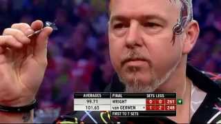 PDC World Darts Championship 2014  FINAL  van Gerwen VS Wright [upl. by Aleciram471]