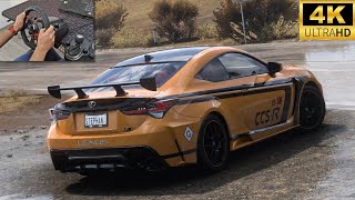 LEXUS RC F TRACK EDITION 2020  Forza Horizon 5  Steering Wheel Gameplay [upl. by Stets821]