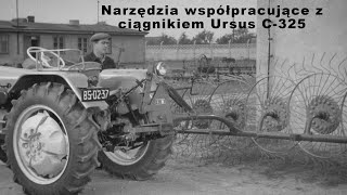 quotNarzędzia współpracujące z ciągnikiem Ursus C325quot 1960 r CAŁY FILM [upl. by Sarazen932]