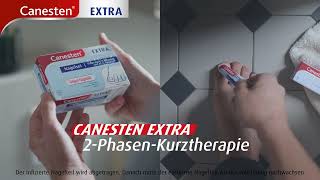 Anwendungsvideo der Canesten® EXTRA 2PhasenKurztherapie [upl. by Zacharia767]