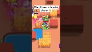 Worlds worst Mortis 💀sorry for bad quality memes funny brawlstars trash mortis sold [upl. by Effie]