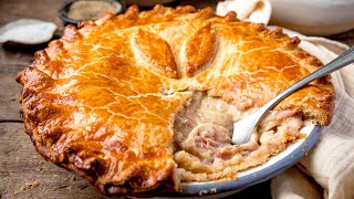 A comforting creamy pie stuffed with chicken amp ham  Chicken amp Ham Pie [upl. by Rosenberger466]