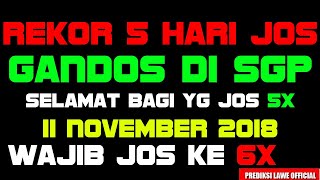 Prediksi Togel SGP Paling Joss [upl. by Ayekram]