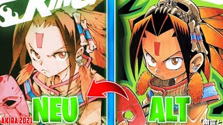 DER UNTERSCHIED ZUM NEUEN SHAMAN KING MANGA [upl. by Emelun]