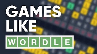 10 Games Like WORDLE [upl. by Ahsatak]