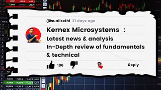 Kernex Microsystems Analysis Fundamentals Technicals Support amp Resistance  Latest Stock News [upl. by Camilo74]