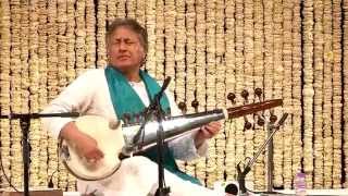 Sarod Virtuoso Amjad Ali Khan Singing Sarod  Raga Charukeshi  New Delhi  27th March 2014 [upl. by Anilyx327]