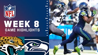 Jaguars vs Seahawks Week 8 Highlights  NFL 2021 [upl. by Denney]