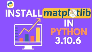 How to install matplotlib in python  install matplotlib library in Python [upl. by Atenahs161]