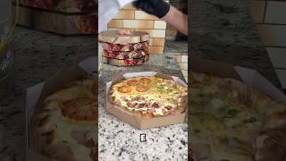 Mais uma pizza com 3 sabores analiafranco tiktokvideo pizza pizzalover [upl. by Bronez]