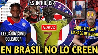 ¡BRASILEÑOS SE SORPENDEN DE CRUZ AZUL Y DUVAN l POR ESTO LLEGARIA COMO GOLEADOR ZAPATA AL AZUL [upl. by Ayotak]