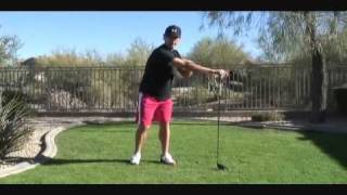 How To Improve Your Golf Backswing Stretch  MikePedersenGolfcom [upl. by Emelda]