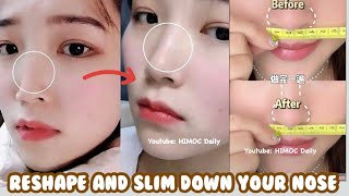 🌷 Top Nose exercises to slimmer amp more beautiful in 3 weeks 🌷 [upl. by Veejar]