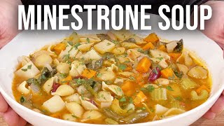 The BEST Minestrone Soup Recipe For You  Delicious amp Easy to Make [upl. by Tarazi]