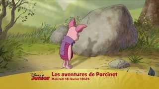 Les Aventures de Porcinet  Mercredi 18 février à 13h25 sur Disney Junior [upl. by Pablo]