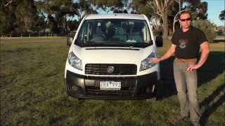 Fiat scudo test 0 to 100kmh [upl. by Nanji]