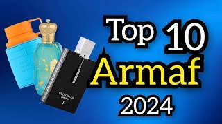 Top 10 ARMAF 2024 Clásica marca árabe ✅️✅️ [upl. by Neyud]